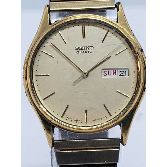 Seiko Men's Vintage 33mm Watch 7n43-8a89 - Picture 1 of 11
